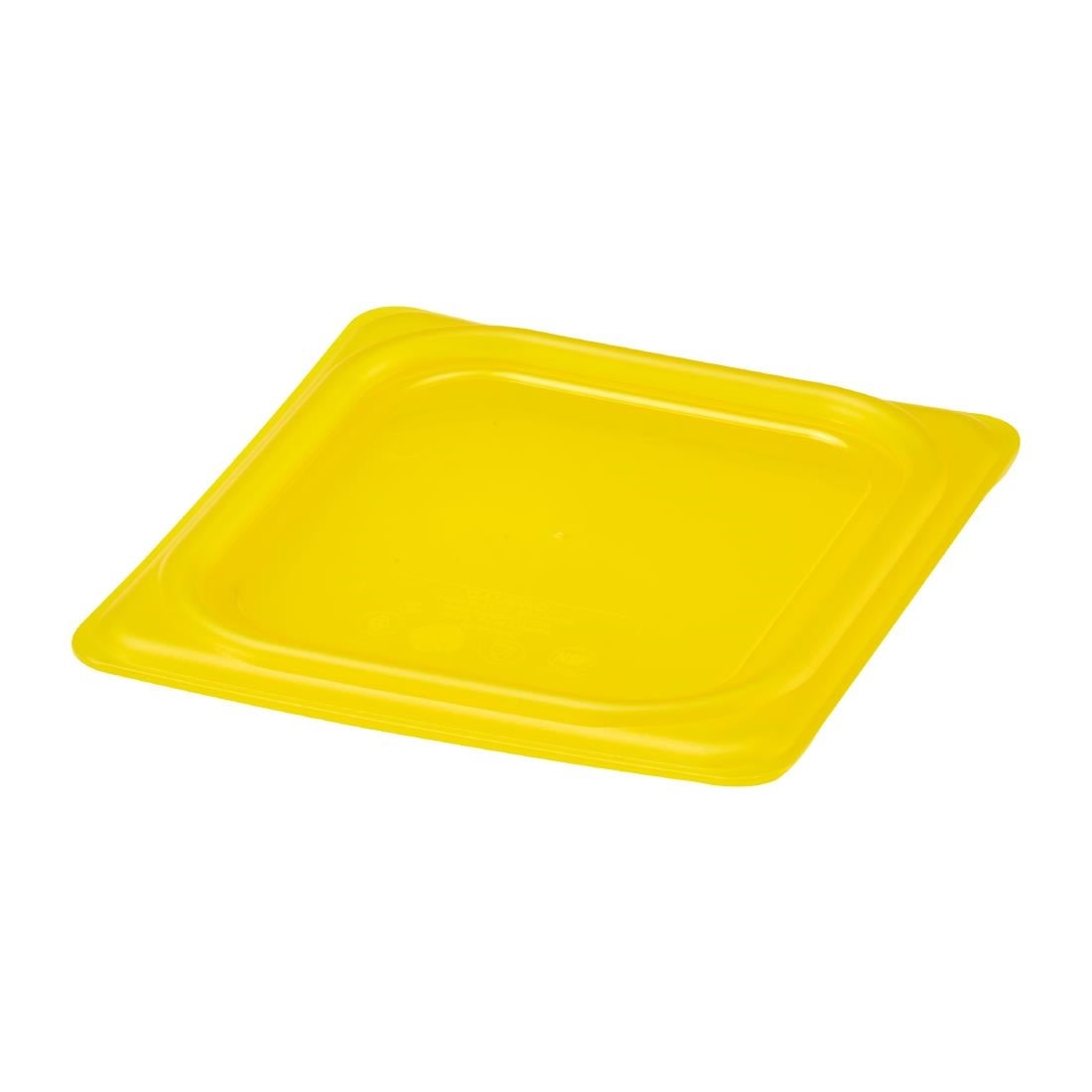 Couvercle hermétique en polypropylène GN 1/6 Cambro Safetrak IML jaune