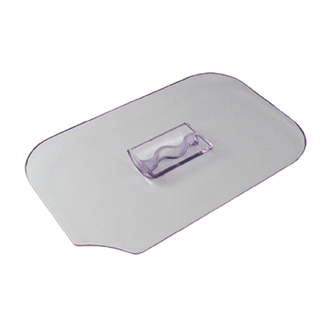 Couvercle transparent en SAN avec encoche pour saladiers Dalebrook 2