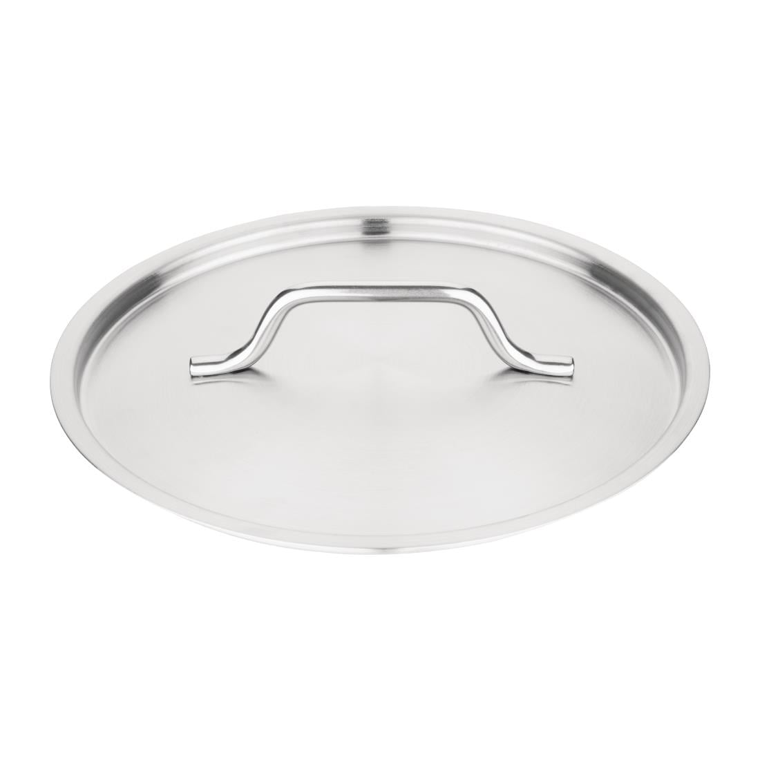 Couvercle en acier inoxydable Vogue 240mm