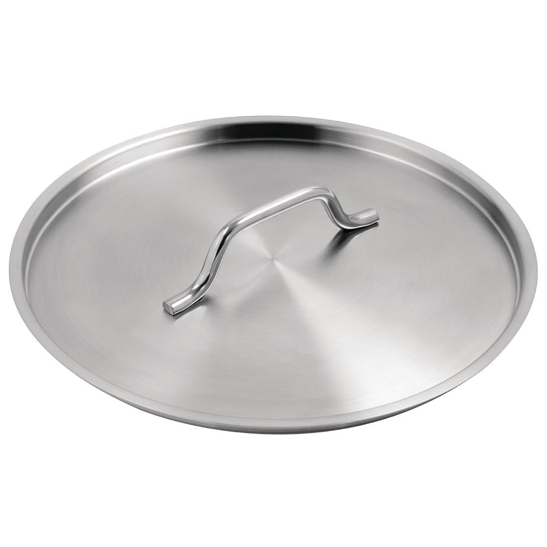 Couvercle en acier inoxydable Vogue 280mm