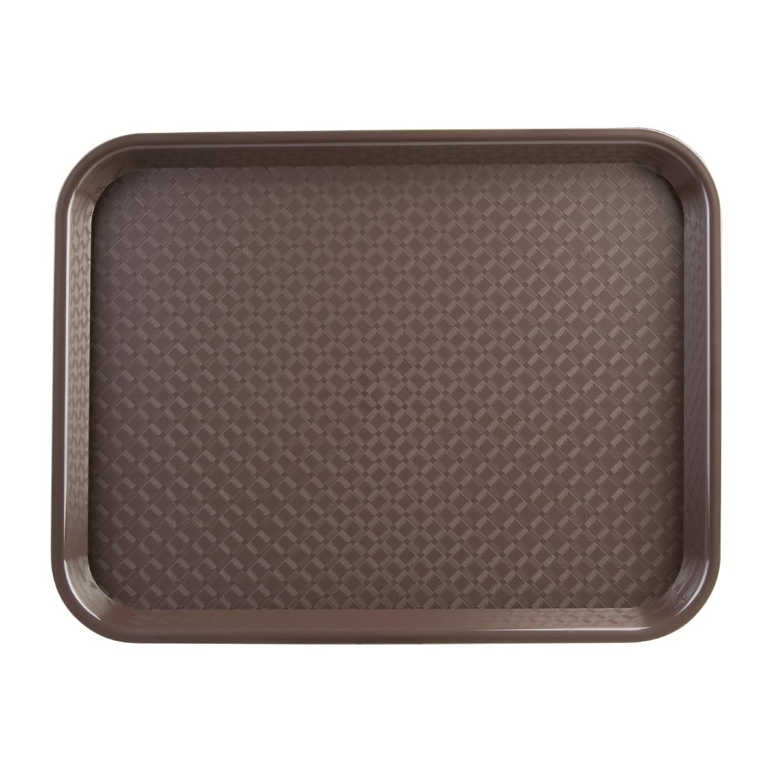 Plateau self-service Olympia Kristallon 305 x 415mm marron