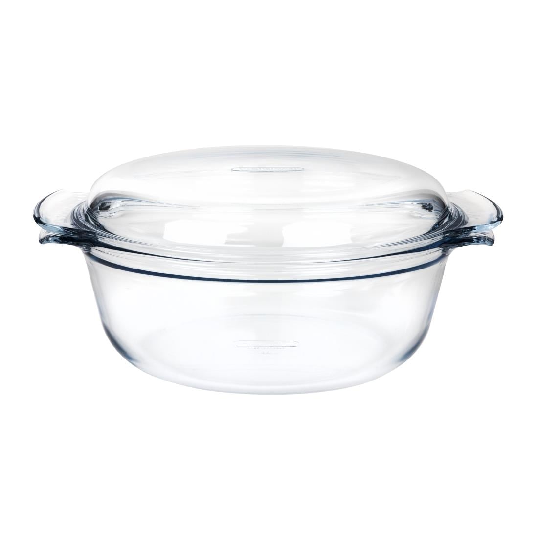 Cocotte ronde en verre Pyrex 5