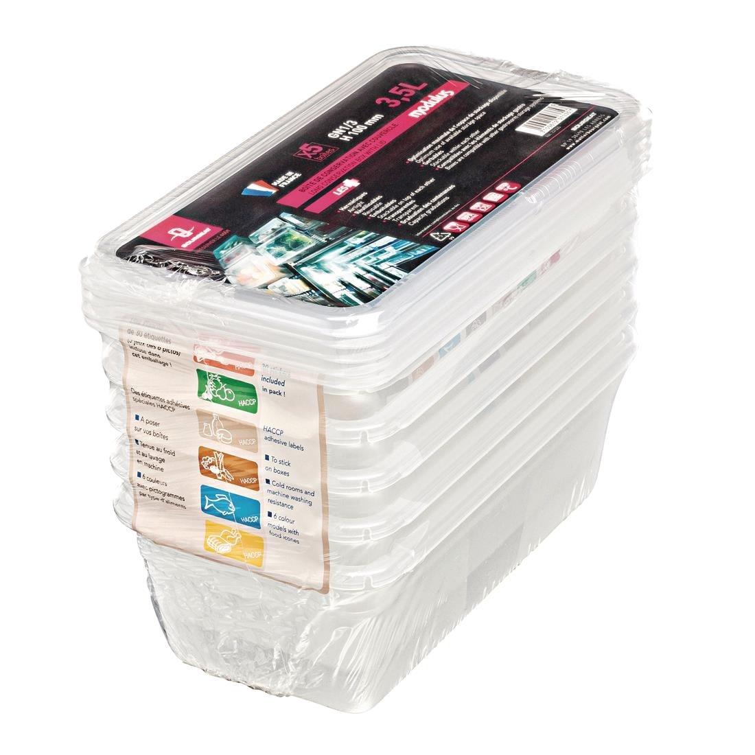 Boîte de stockage GN1/3 Matfer Bourgeat Modulus utilisation intensive 3