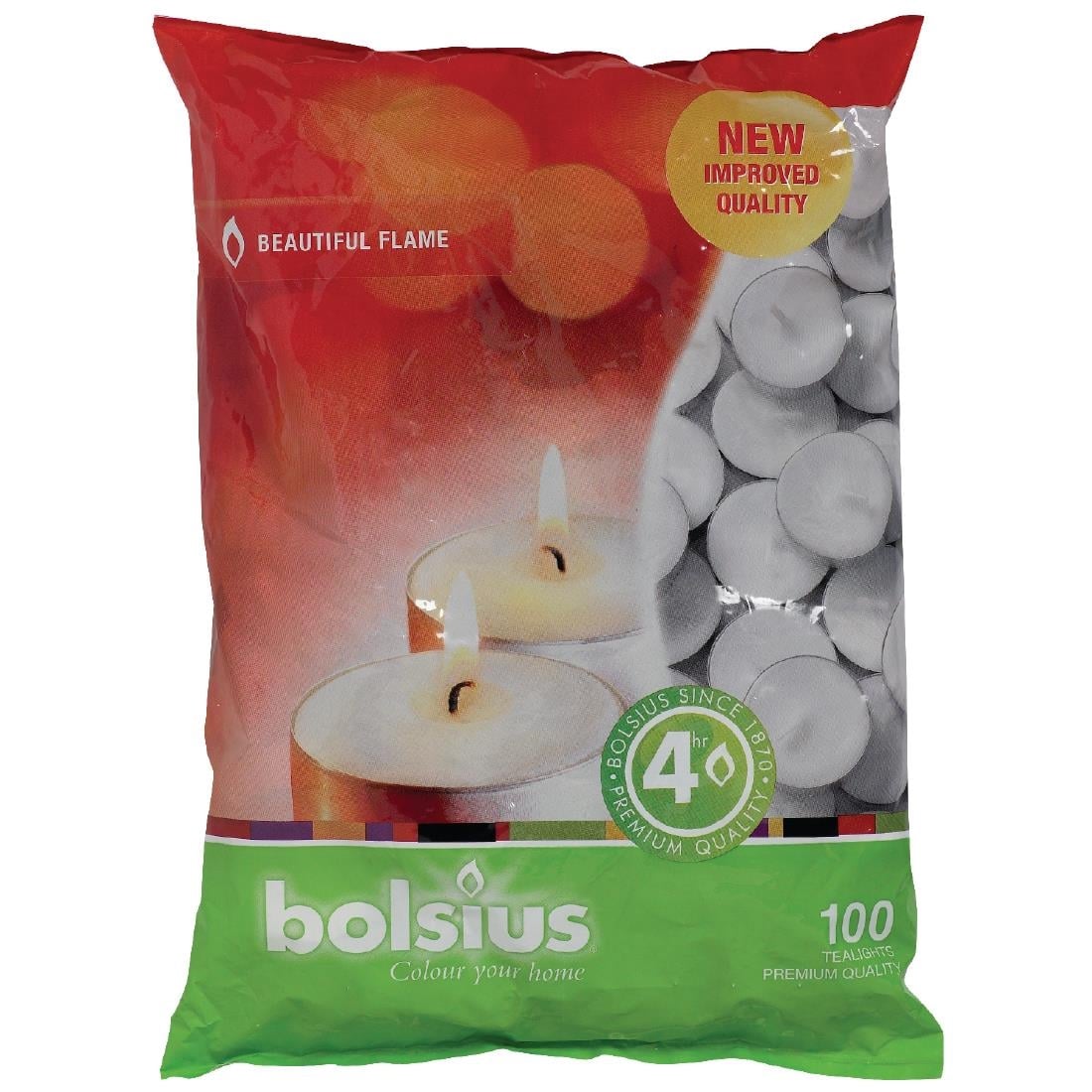Bougies chauffe plats Bolsius 4 heures (lot de 100)