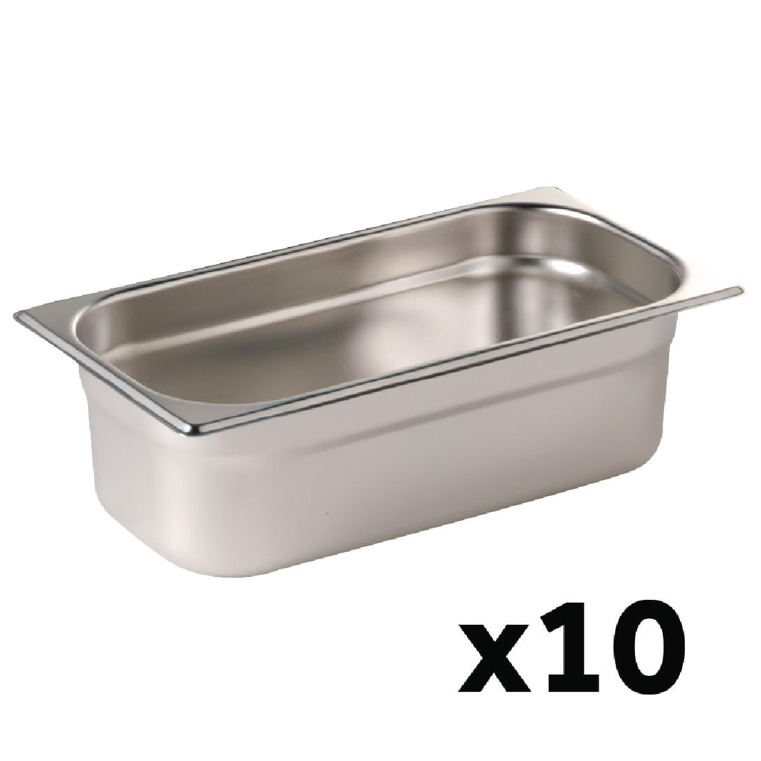 Lot de 10 bacs GN1/4 Vogue