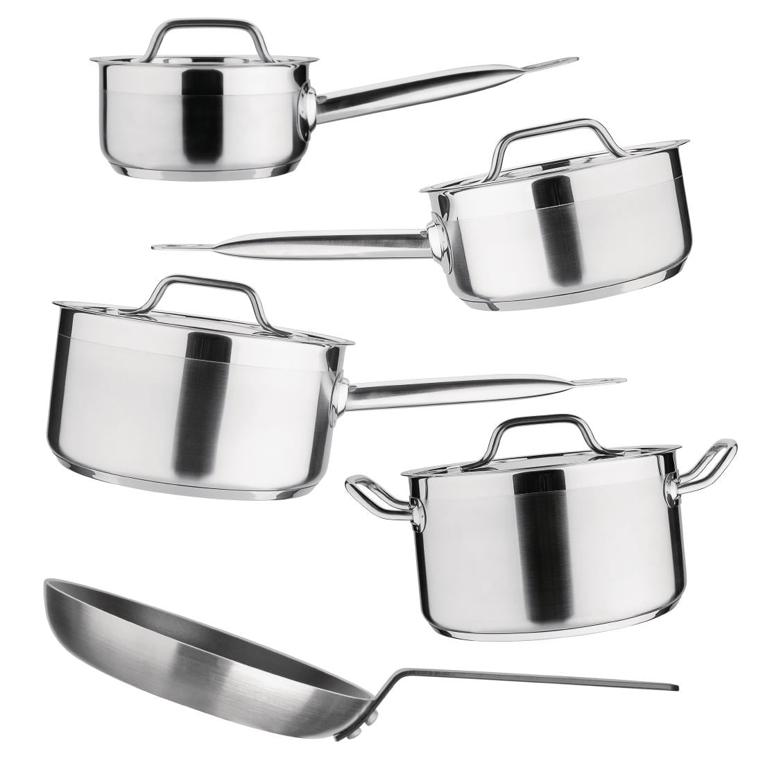 Batterie de cuisine 5 pièces Nisbets Essentials Cook Like A Pro