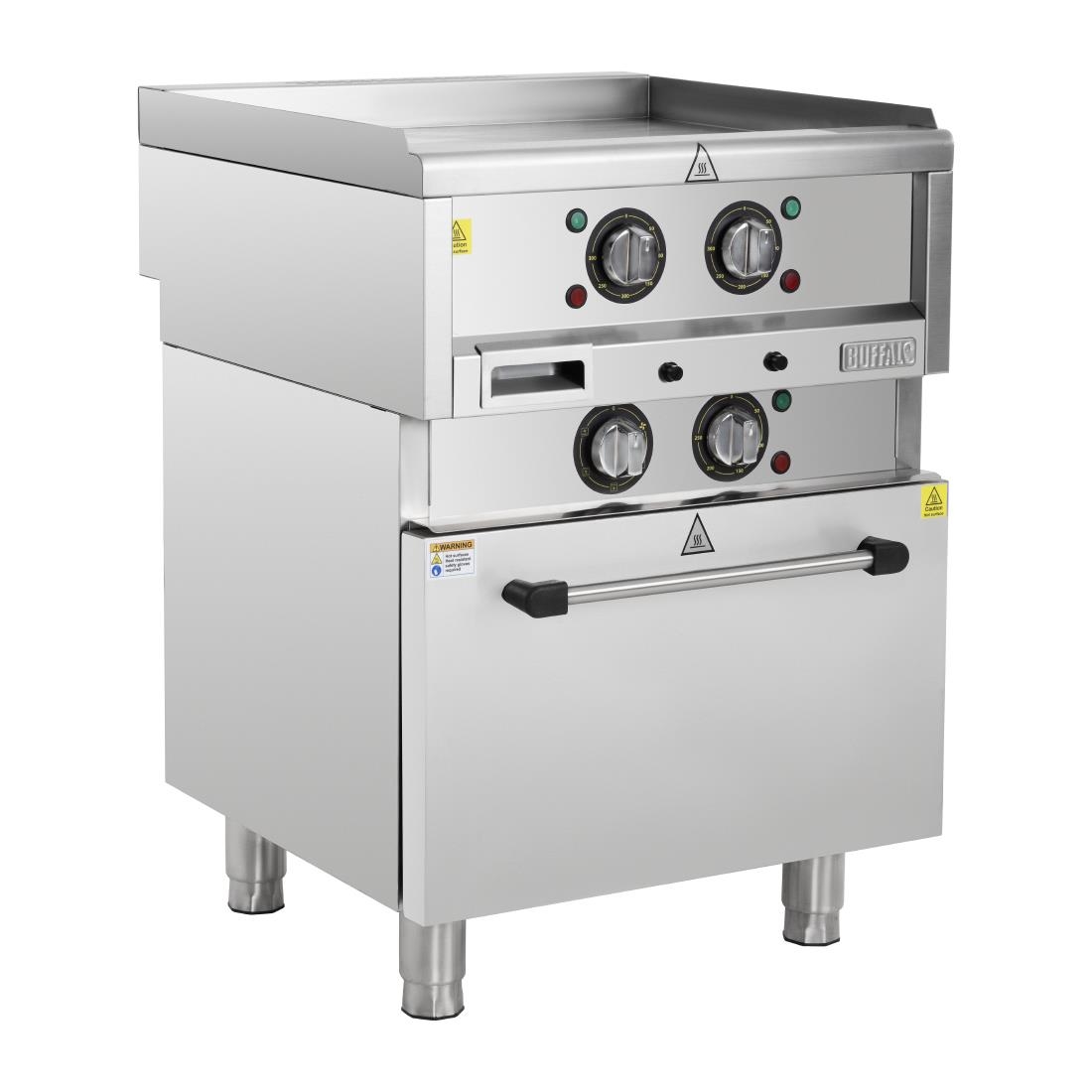 Plaque de cuisson électrique sur four à convection Buffalo Série 600