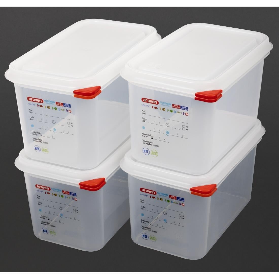 Boîte alimentaire GN 1/4 Araven 4