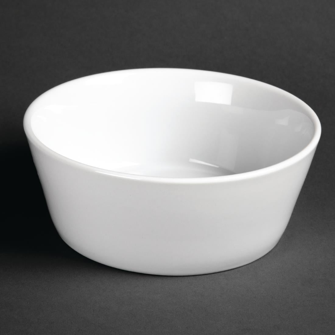 Bols inclinés Olympia Whiteware 150mm (lot de 12)