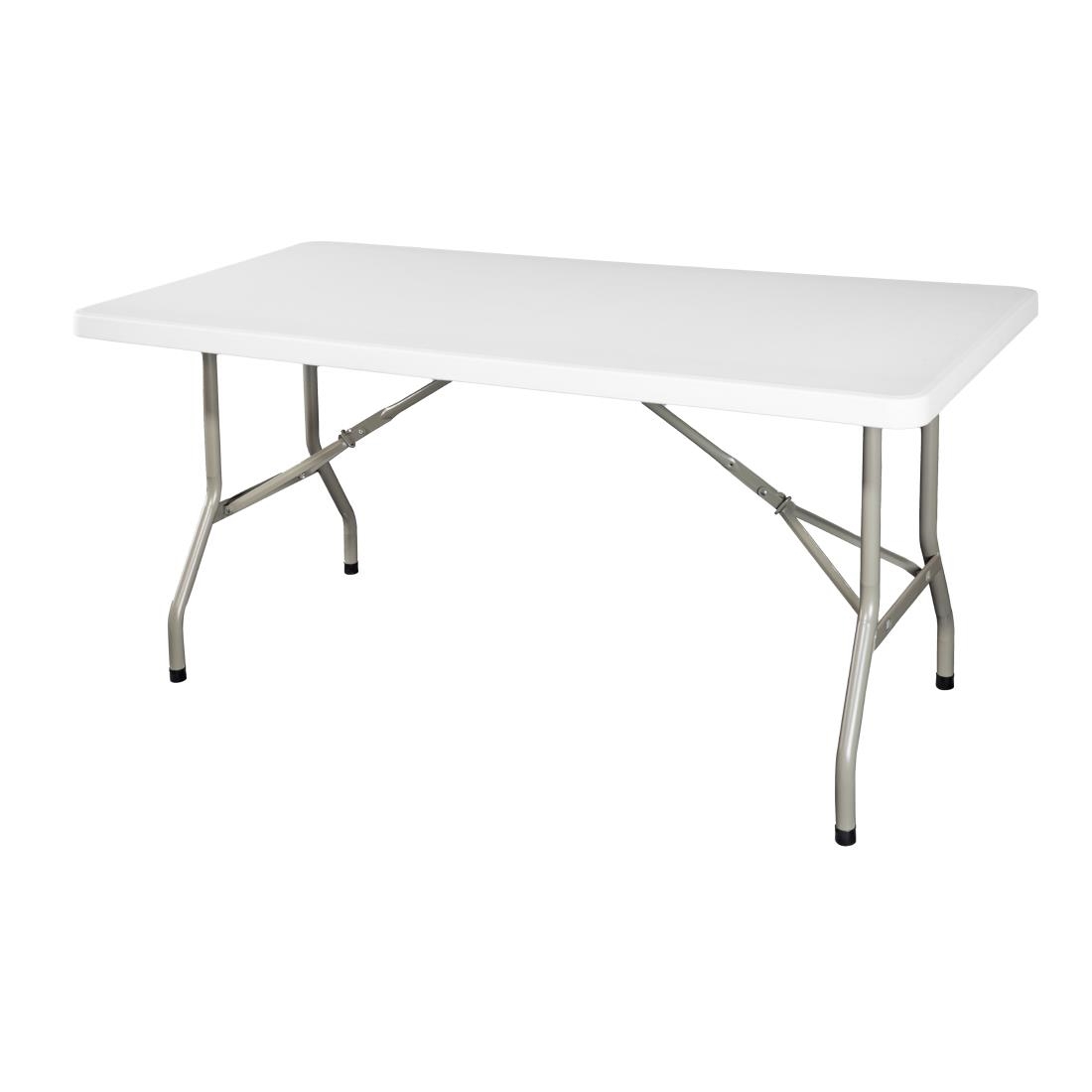 Table rectangulaire pliante Bolero 1520mm