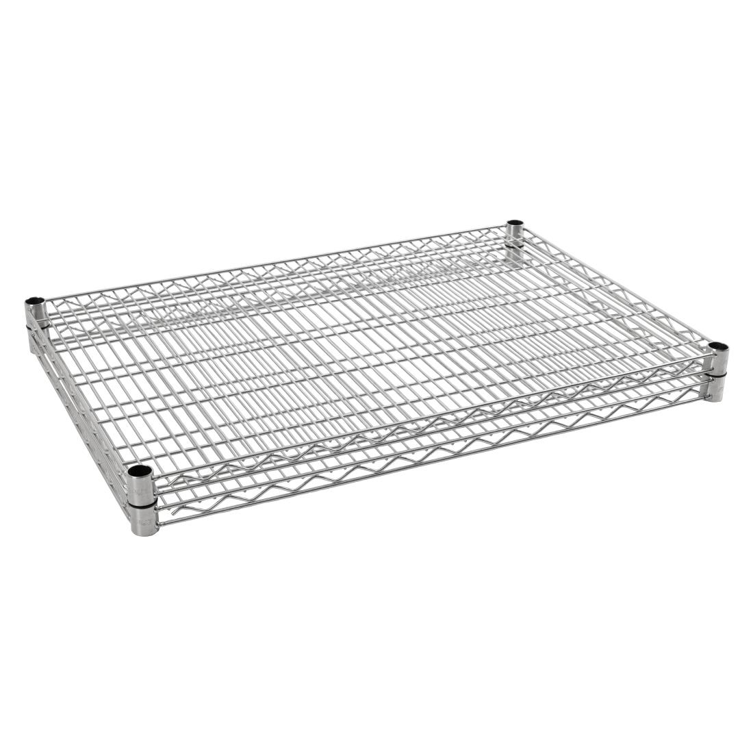 Lot de 2 étagères métalliques Vogue 915x 610mm