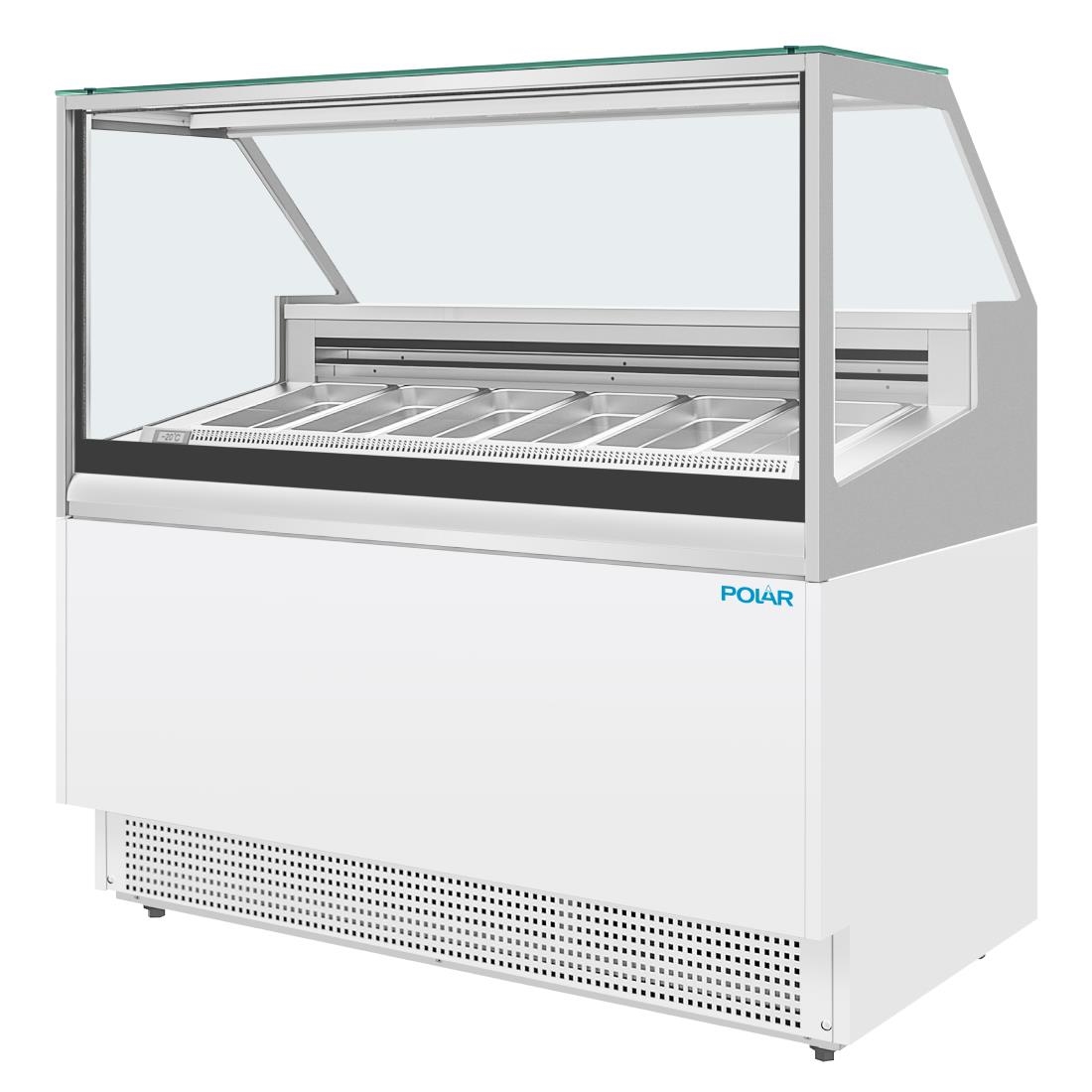 Vitrine à glace Polar Série U 149L 6 bacs
