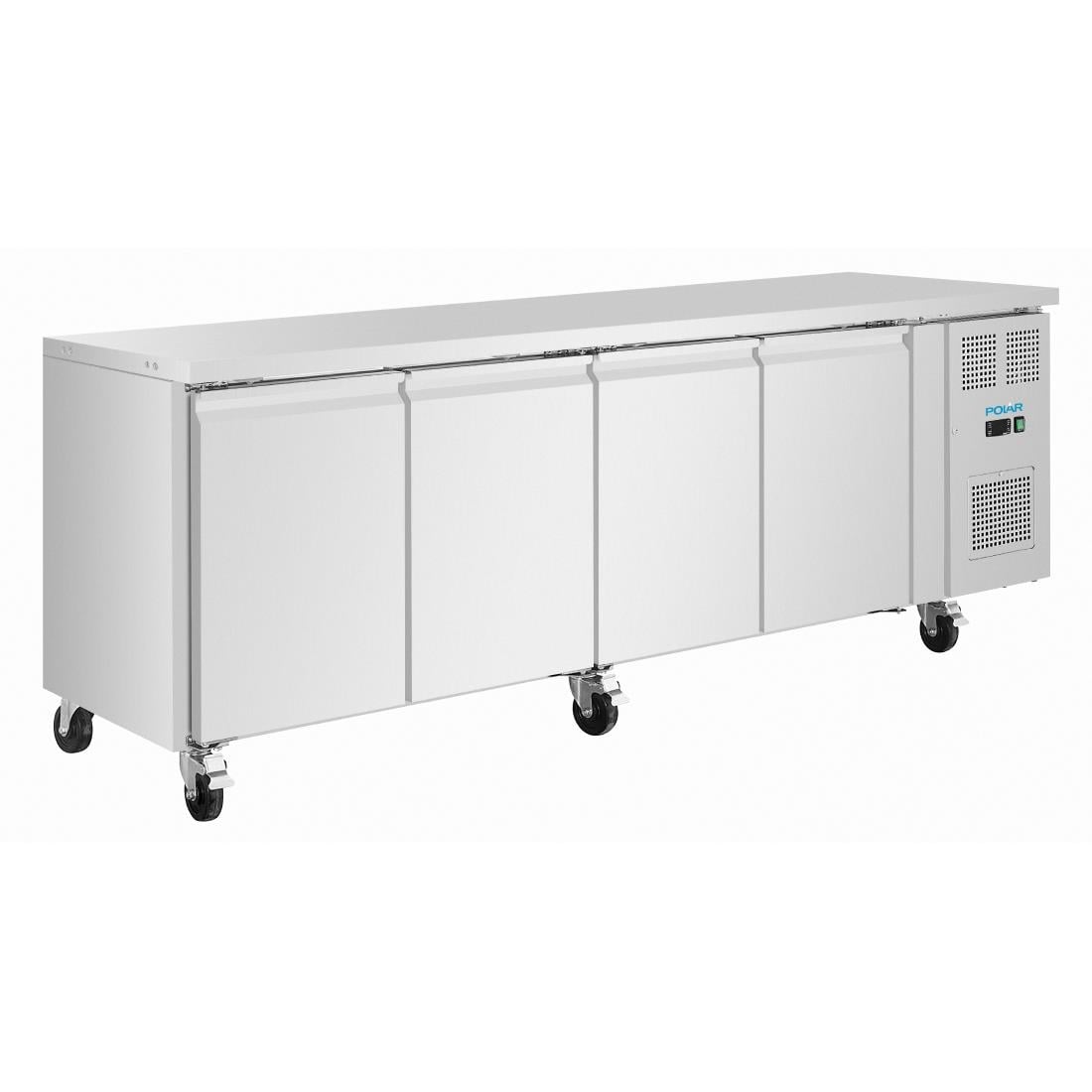 Table réfrigérée positive Slimline Polar série U 4 portes