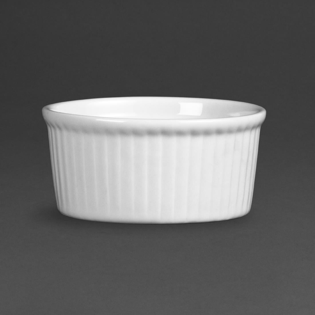 Ramequins Olympia Whiteware 80mm (lot de 12)