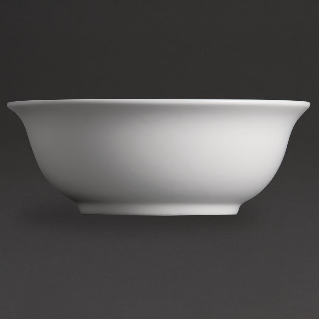 Saladiers Olympia Whiteware 235mm (lot de 6)