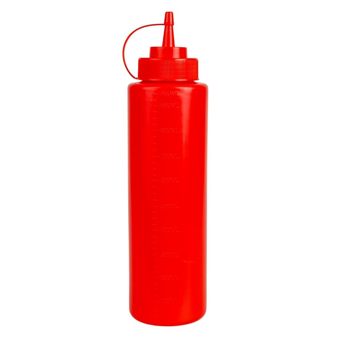 Distributeur de sauce Vogue 1L rouge