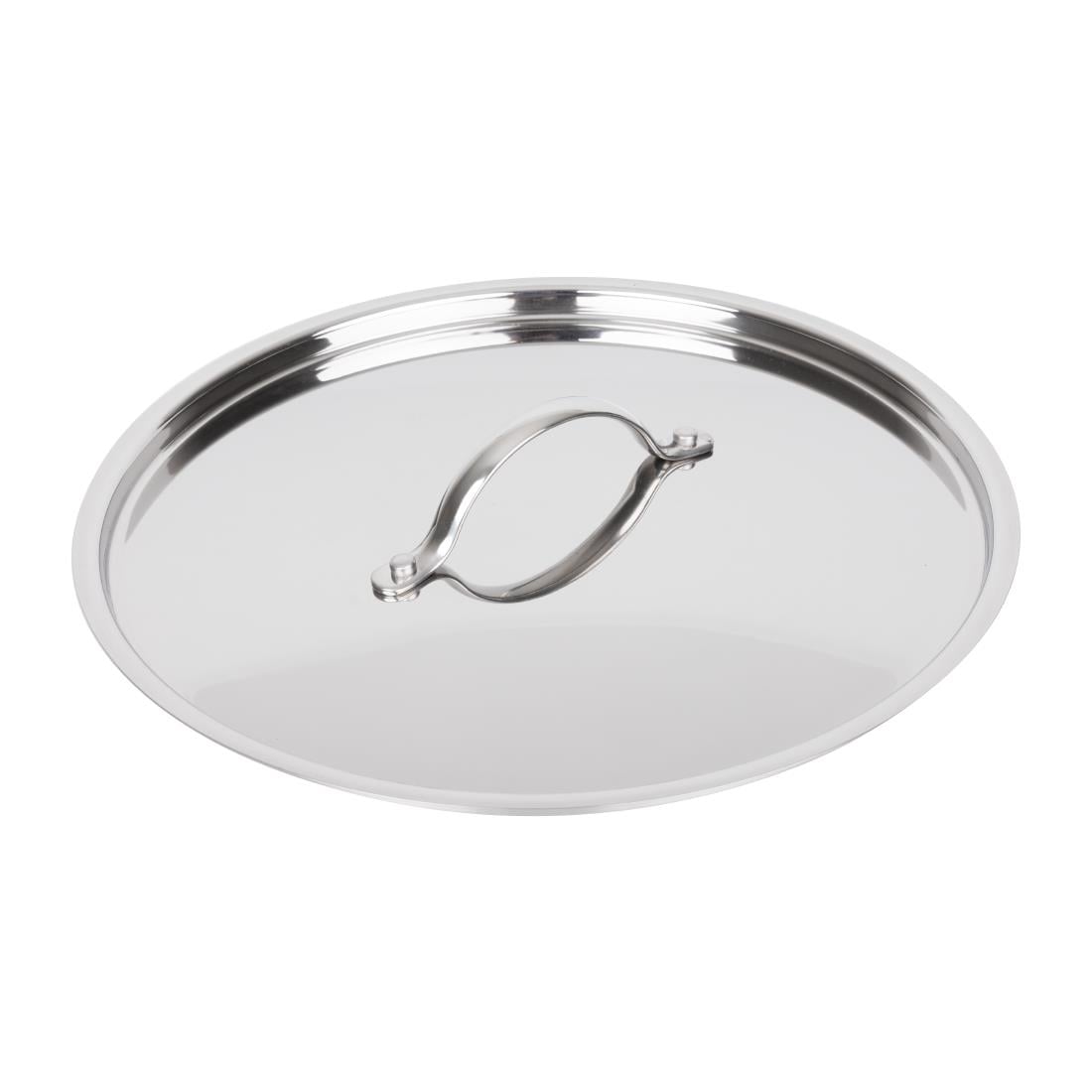 Couvercle inox et aluminium Vogue Tri Wall 280mm